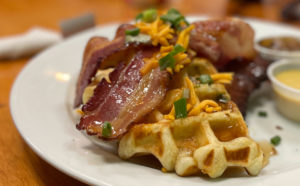 Chicken and waffles from Eatology in Vernon, B.C.